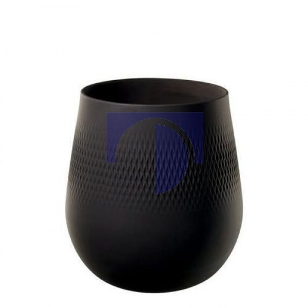 Ваза Carre 22,5 см Manufacture Collier Noir Villeroy & Boch Ваза Carre 22,5 см Manufacture Collier Noir Villeroy & Boch